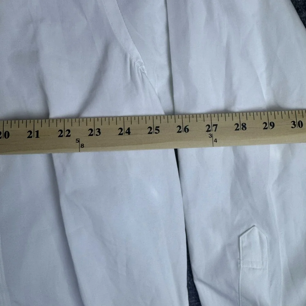 Brooks Brothers Golden Fleece Mens White Egyptian Cotton Tuxedo Shirt 18 35 - Picture 4 of 10